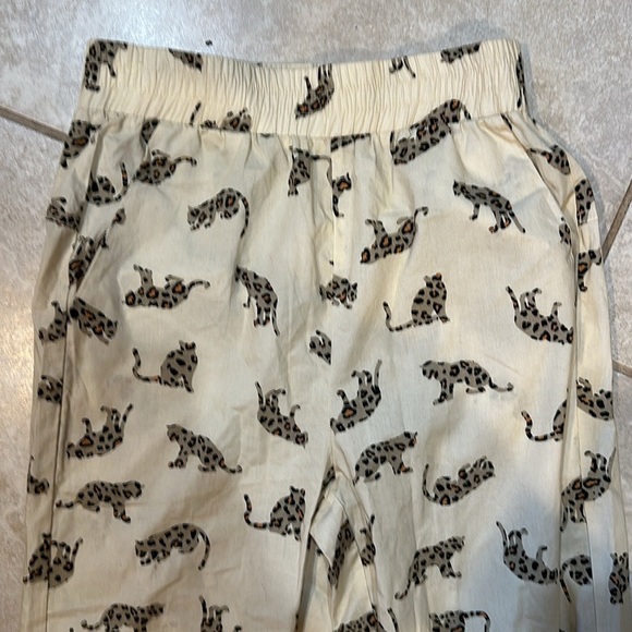 Animale Clothing Leopard Cat Print Cotton Slim Pants XS - Picture 4 of 7